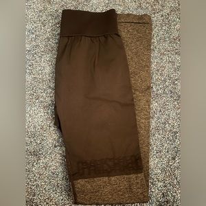 Gym shark black/gray leggings size medium